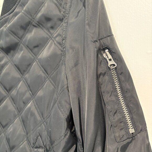Women's silence & noise quilted Bomber Jacket - Picture 5 of 5